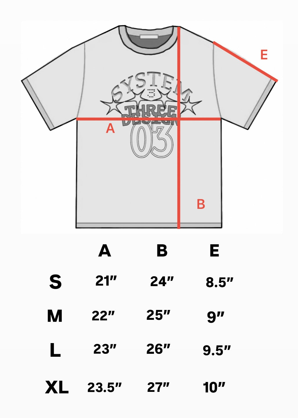 System Three Overlogo Tee - Grey